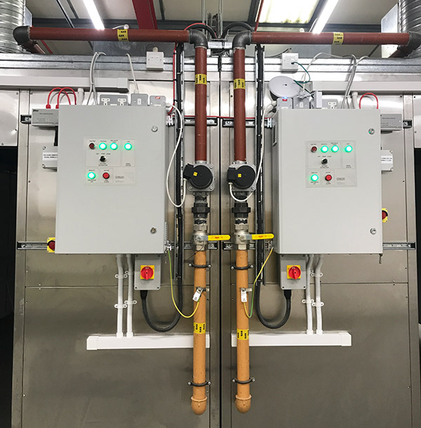Heater commissioning for certified installations